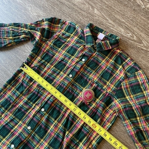 Savage X Fenty flannel plaid pajama. Size small - Picture 14 of 15